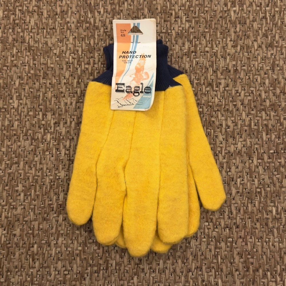 NWT Vintage Eagle Brand Work Gloves